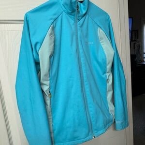Marmot Aqua and Light Gray Jacket